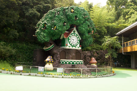 のいち動物公園 からくり時計前