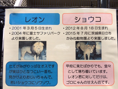 山梨県 甲府市 遊亀公園附属動物園