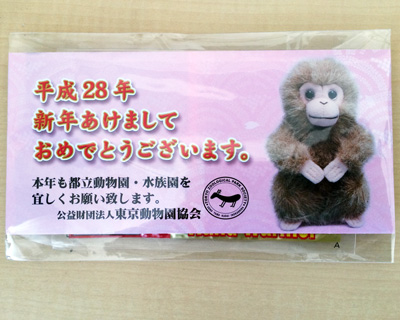 上野動物園 使いすてカイロをプレゼント