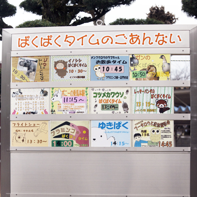 徳山動物園　ぱくぱくタイム