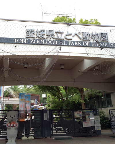 とべ動物園　入口
