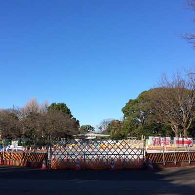 上野動物園　表門前