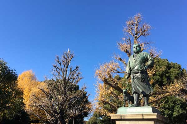 上野動物園 西郷さん像