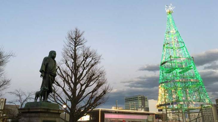 上野公園　西郷さん像