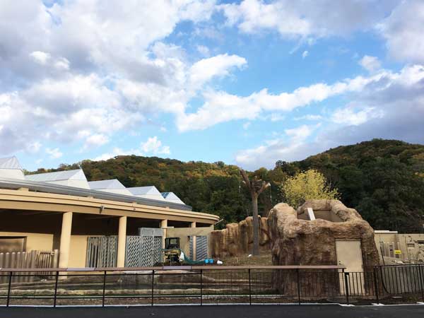 円山動物園　ゾウ舎